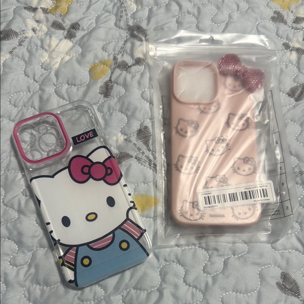 Hello Kitty Pink and White Phone Case